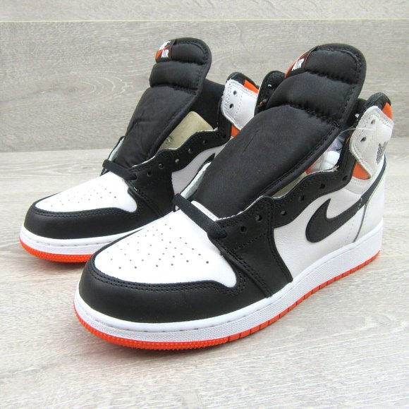 Jordan 1 High OG Electro Orange (GS) Size 6Y / Womens Size 7.5 NEW - Picture 4 of 14